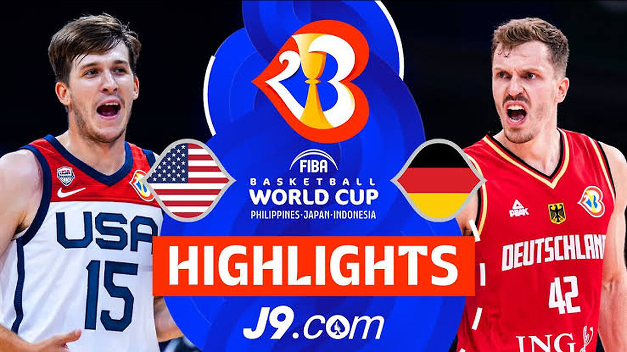 Germany 🇩🇪 stun USA 🇺🇸 to go to the World Cup Final | Semi-Finals | J9 Highlights | #FIBAWC 2023