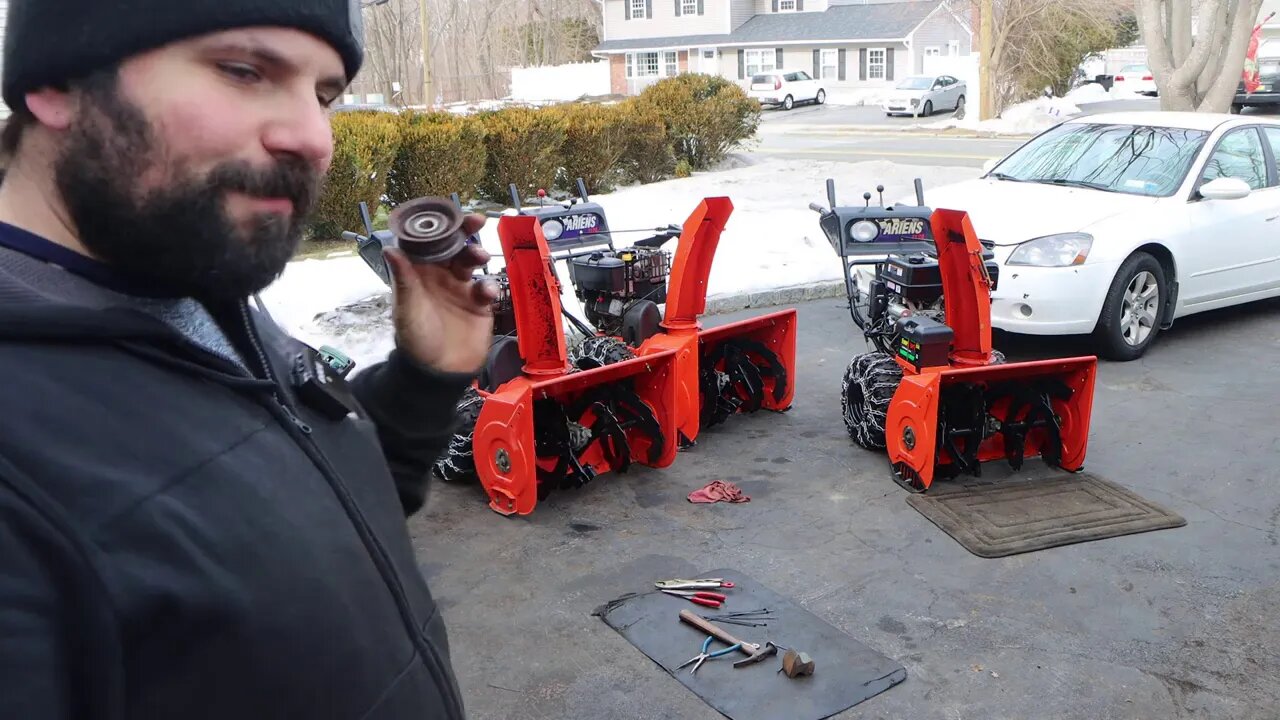 Ariens Snow Removal Fleet Update Supercharged Hemi 420cc *FIXED Day Before the Storm SHOP TALK