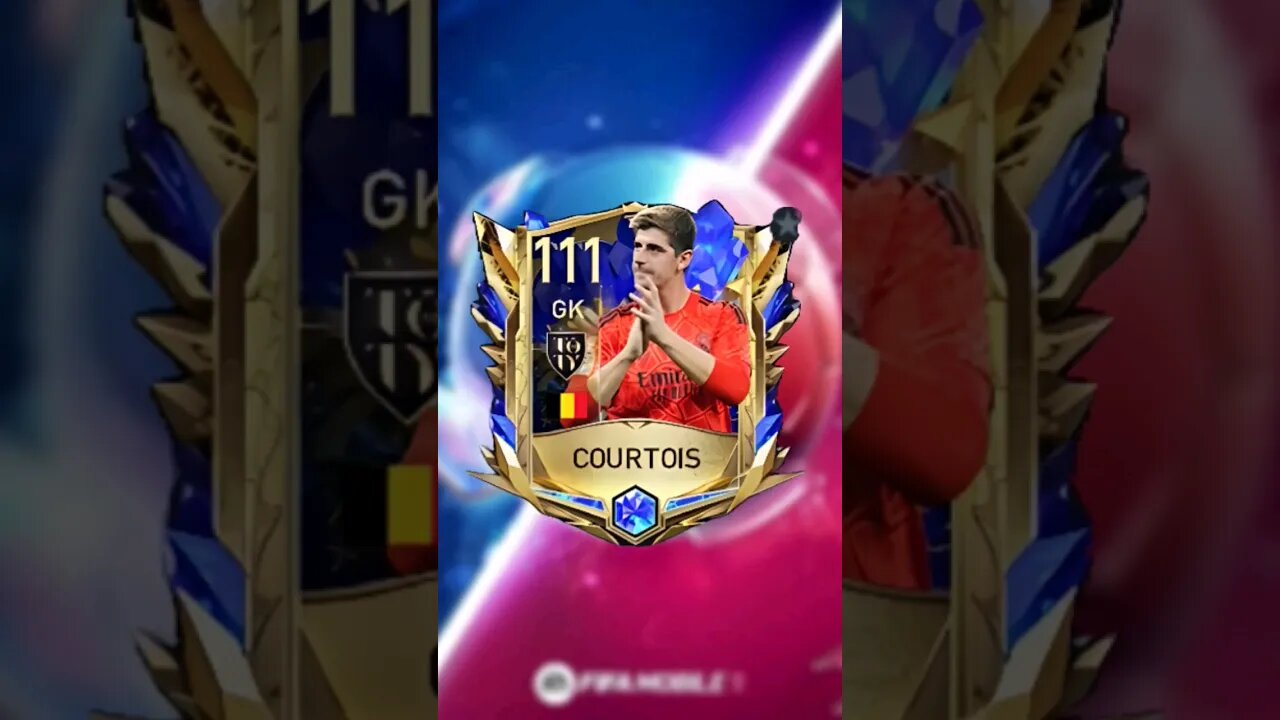 All card Courtois in fifa mobile‼️ #shorts #fifamobile