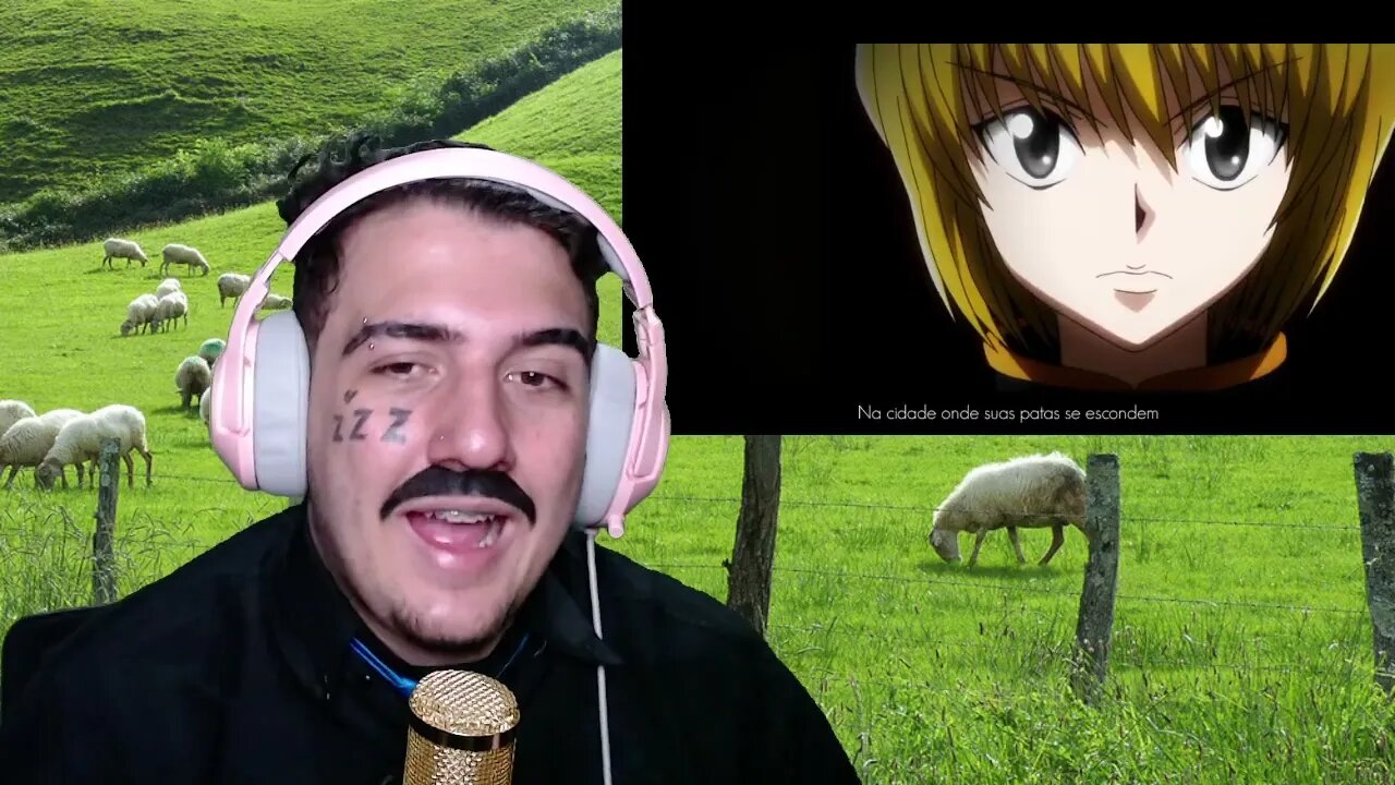 PASTOR REACT Rap do Kurapika (Hunter X Hunter) - OLHOS CARMESIM | BLAZE 12