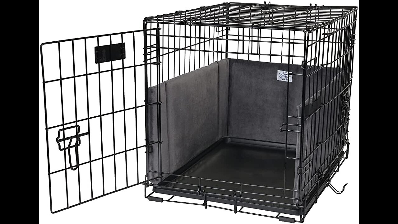 Review 182430364248 inch Dog Crate for Small Medium Large Dogs Indoor Outdoor, Folding Wir...