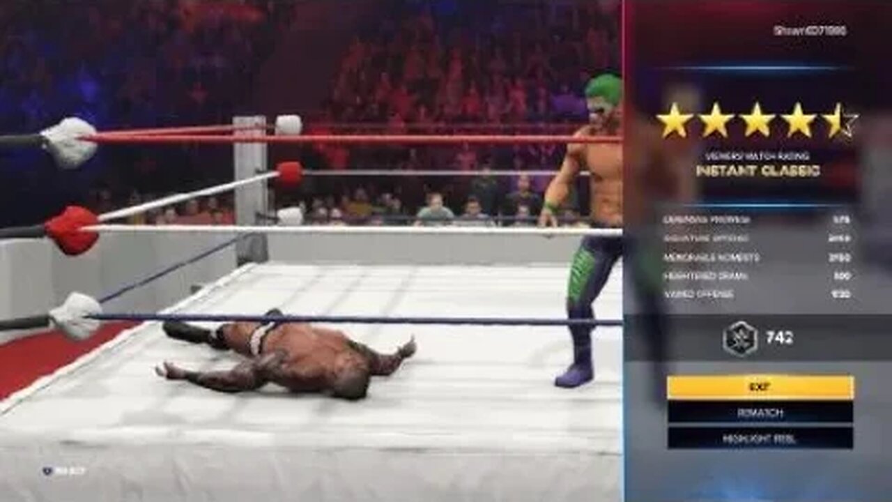 WWE 2K23: The Joker Vs. Hugo (Legend Difficulty)