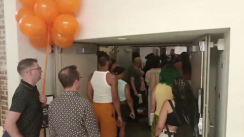 The #OsheaSibley #oshaesibley Candlelight Vigil at the @LGBTCenterNYC 8/5/23 #justiceforosheasibley