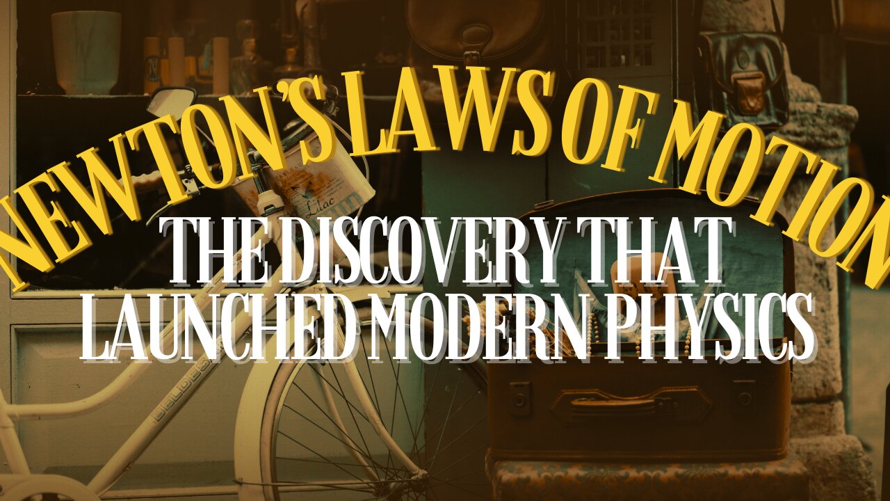 Newton's Laws of Motion : The Discovery That Launched Modern Physics