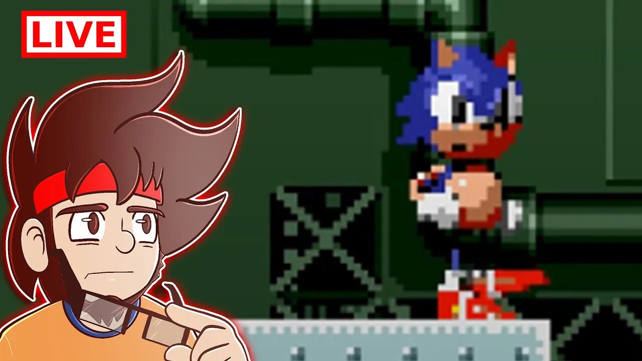 Rk Play vs Sonic 1 Pre render Blast - Sonic VIROU 3D