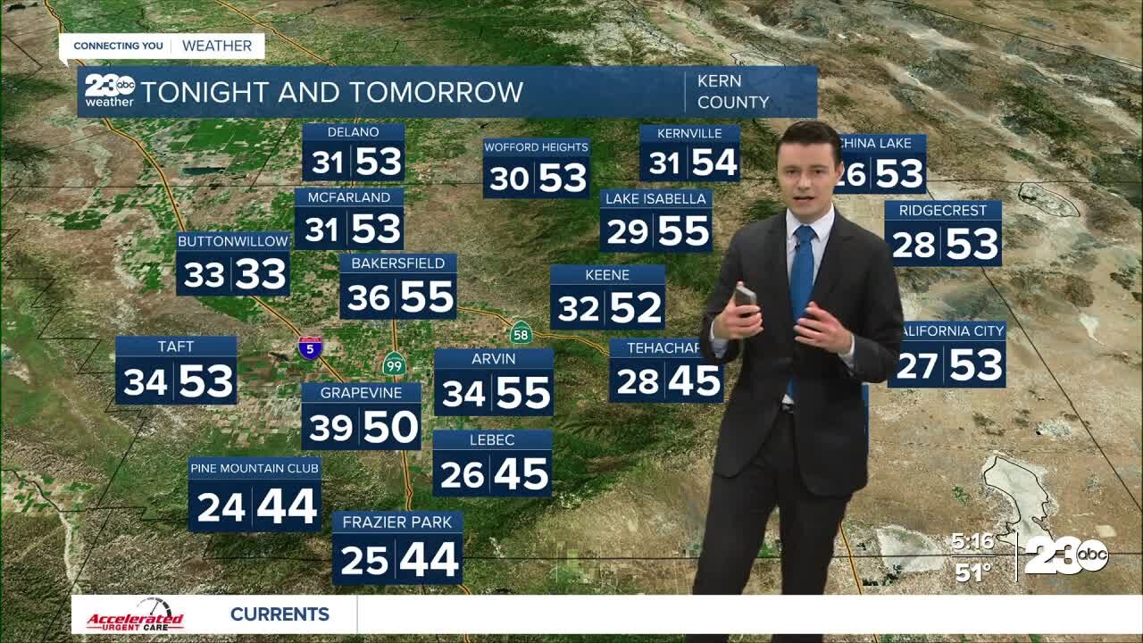 23ABC Evening weather update February 1, 2022