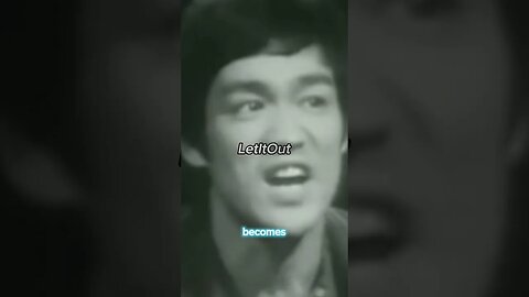Be Water My Friend By Bruce Lee #shorts #martialarts