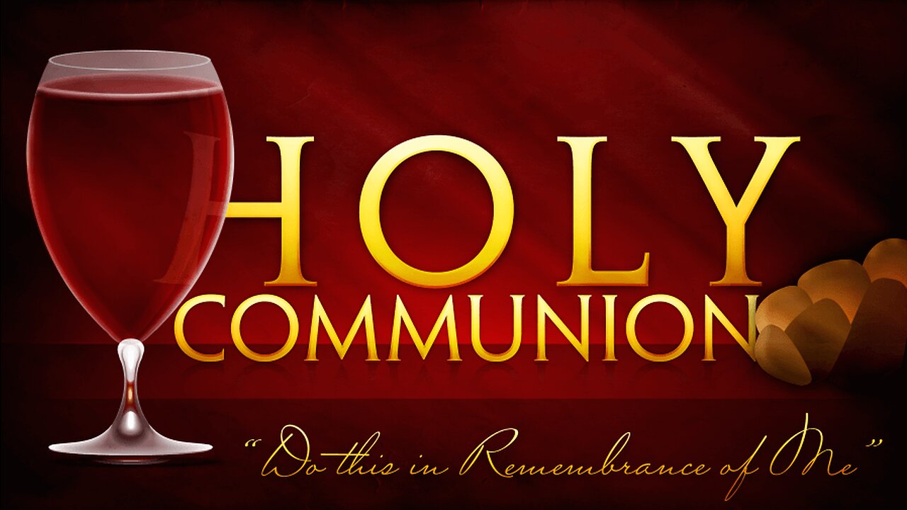 A HOLY COMMUNION SERVICE #603