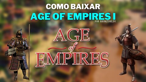 COMO BAIXAR E INSTALAR AGE OF EMPIRES I + TRADUÇÃO