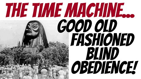 The Time Machine, 1960. Could society really end up like the crazies in this old film??