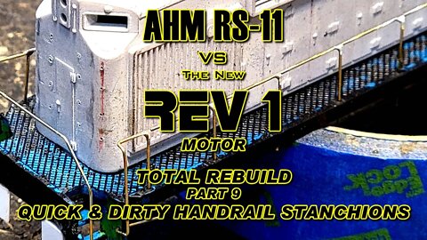 AHM RS11 9 Quick and Dirty Handrail Stanchions