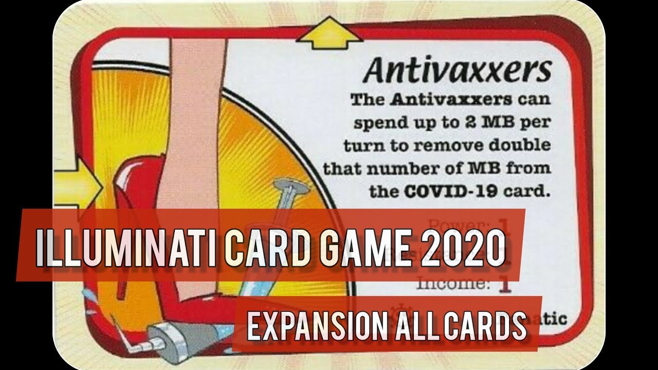 Illuminati Card Game Second Edition 2020 All Cards | Illuminati kártyajáték 2020 Kiegészítés