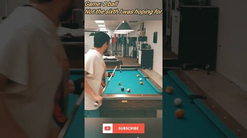 Not the 6th I was hoping for. #8ballpool #shorts