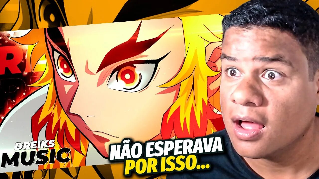 NÃO ACREDITEI QUANDO OUVI! O Pilar das Chamas | (Demon Slayer) INCÊNDIO | DREIKS| React Anime Pro