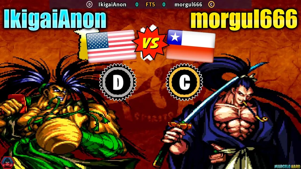Samurai Shodown III (IkigaiAnon Vs. morgul666) [U.S.A. Vs. Chile]