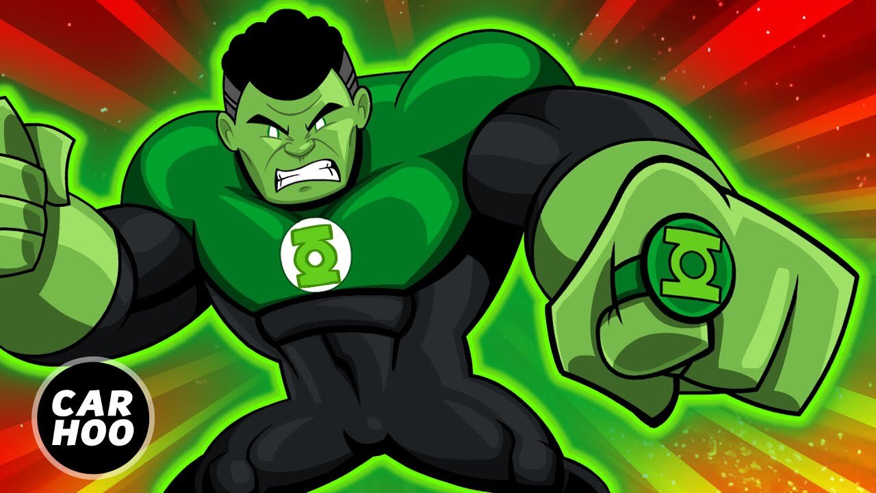 HULK THE GREEN LANTERN!!!