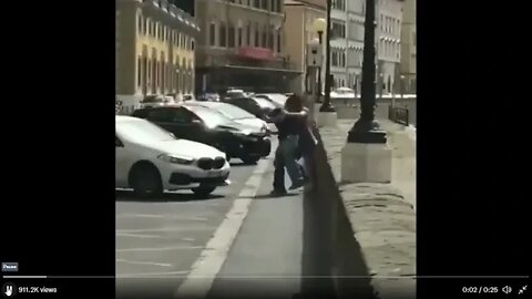 When you try to steal a purse, make sure it's not a Special Forces Operator holding it !
