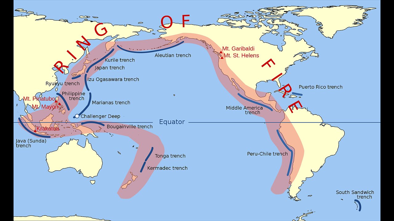 The Horse Jumps Over The Ring of Fire