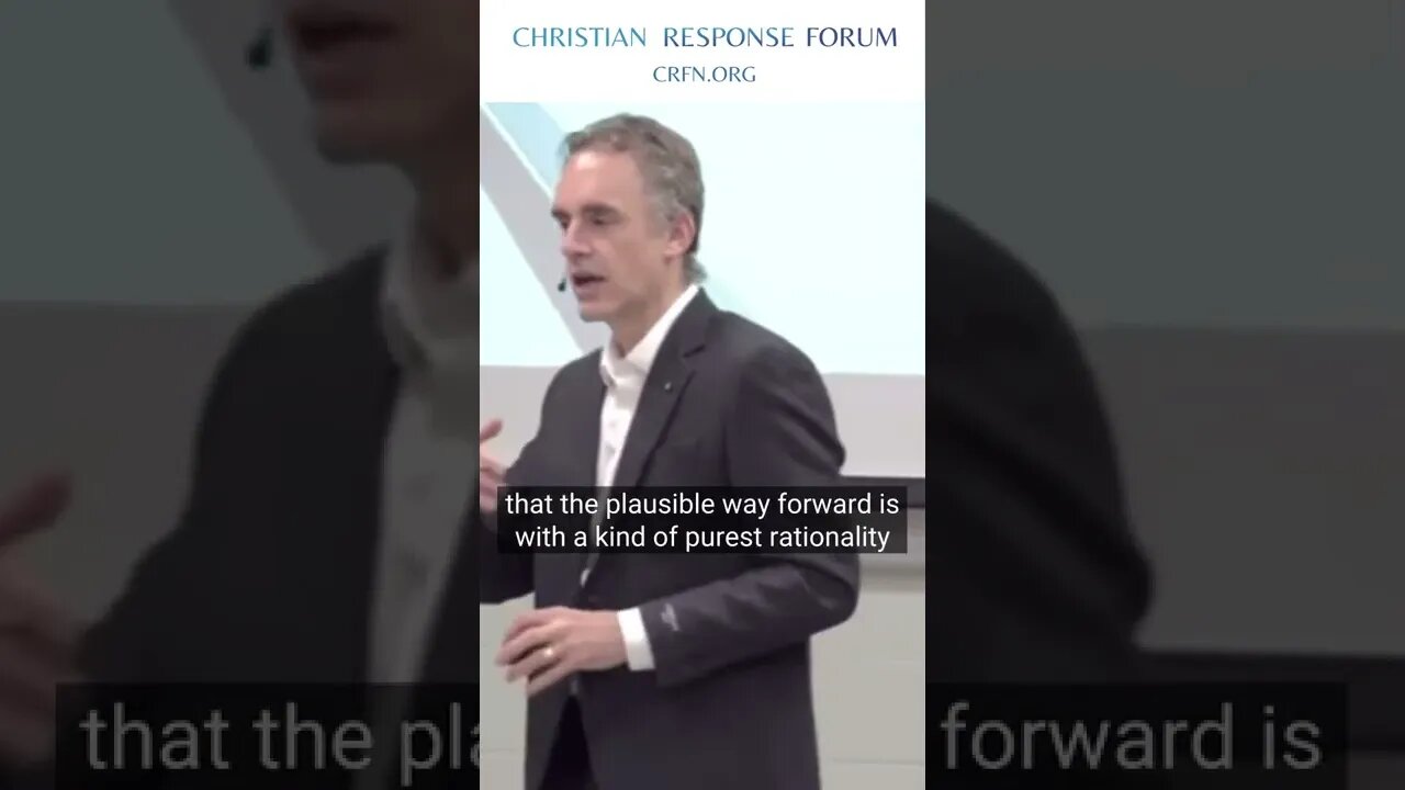 Jordan Peterson - The Problem With Atheism - Christian Response Forum #shorts #jordanpeterson #god