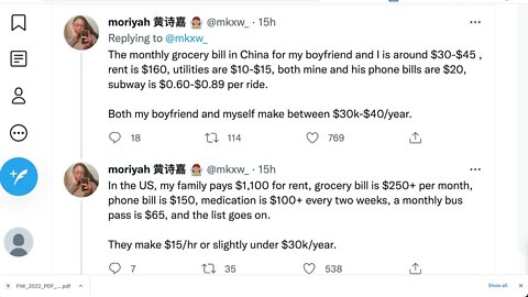 外國人在中國的生活費用