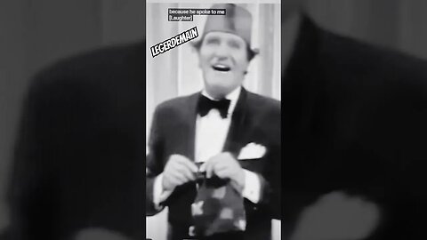 Legerdemain🎩 #magic #magictricksvideos #tommycooper #wordsofwonders #englishgrammar #classiccomedy