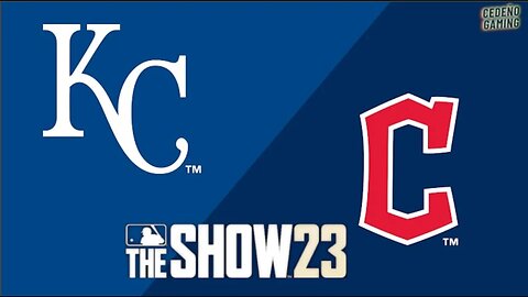 MLB The Show 23 Royals vs Guardians Gameplay PS5