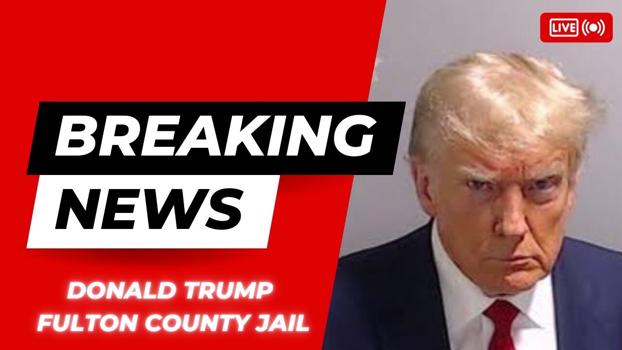 (BREAKING NEWS) Trump Surrenders In Georgia