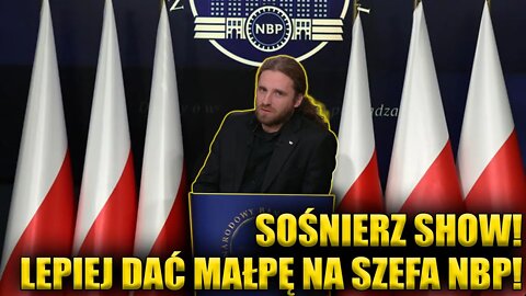 Sośnierz SHOW w Sejmie! Lepiej dać MAŁPĘ na szefa NBP niż pana Glapińskiego! \\ Polska.LIVE