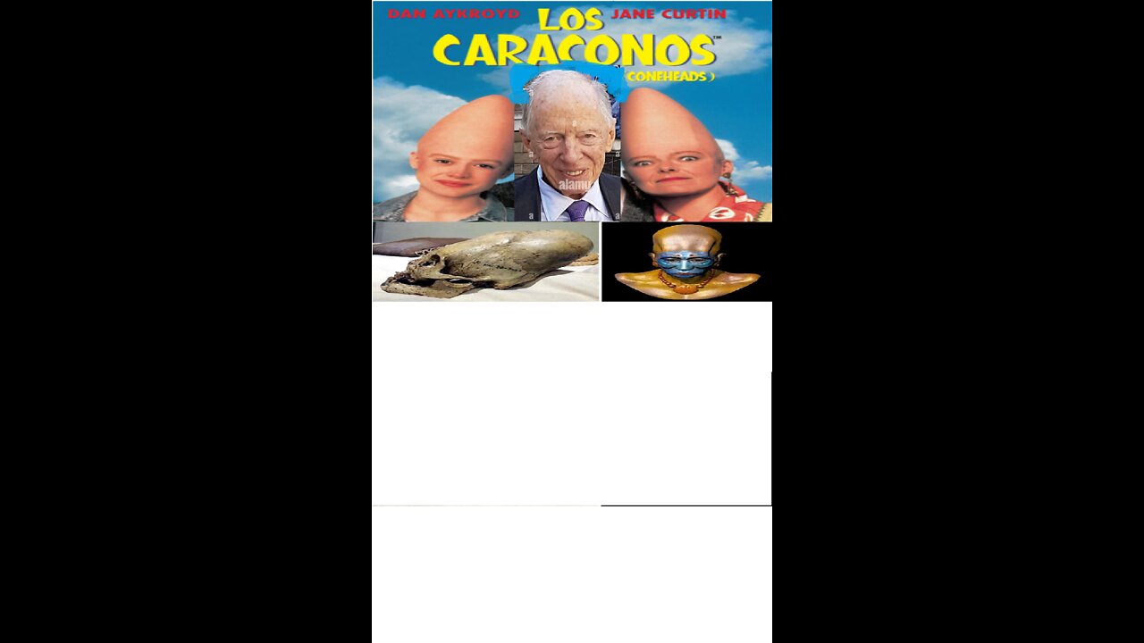 CABEZA DE CONO ROTHSCHILD- Y LA "RAZA"! NO SON HUMANOS