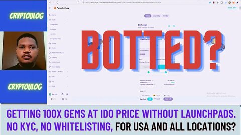 Getting 100x Gems At IDO Price Without Launchpads. No KYC, No Whitelisting, USA & All Locations?