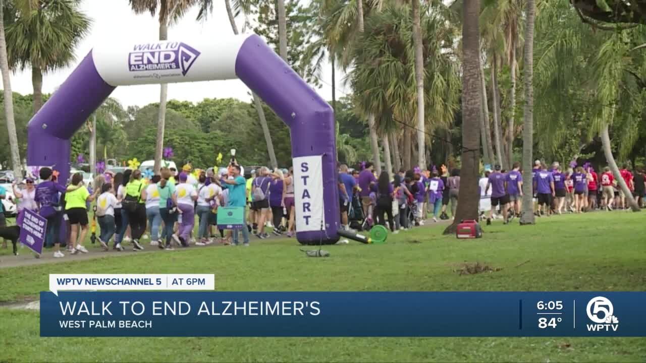 Walk to End Alzheimer's held in West Palm Beach
