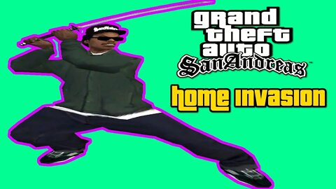 Grand Theft Auto San Andreas - Home Invasion [All Cutscenes, No Commentary]