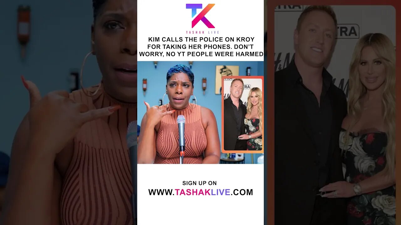 Kim Calls The Police On Kroy For Taking Her Phones. Don’t Worry, NO YT People Were Harmed