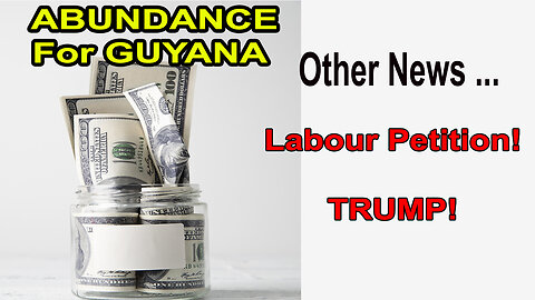 ABUNDANCE FOR GUYANA + TRUMP + LABOUR PETITION - READ ON 25 November 2024