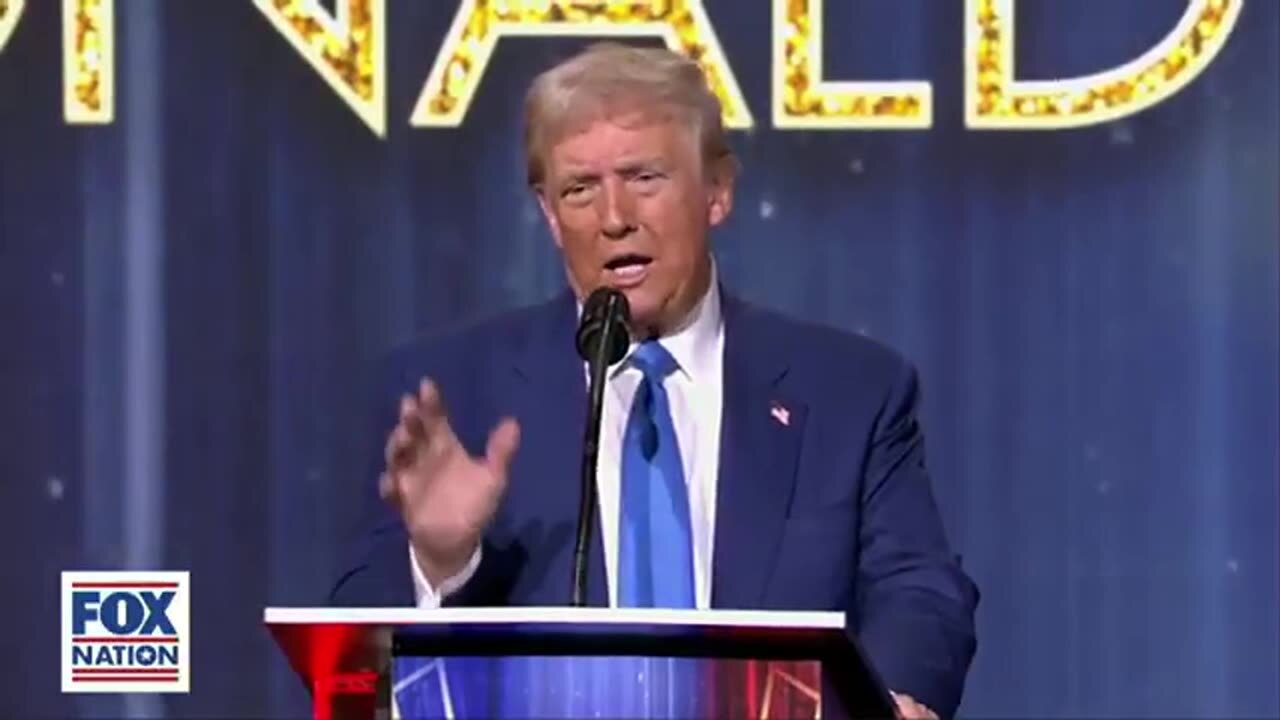 President-elect Trump receives the 'Patriot of the Year' award at Fox Nation's Patriot Awards