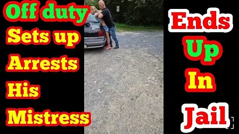 this is why you never date a cop. cop charged