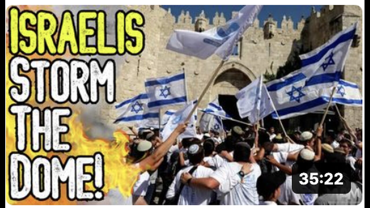 CRAZY! ISRAELIS STORM THE DOME!