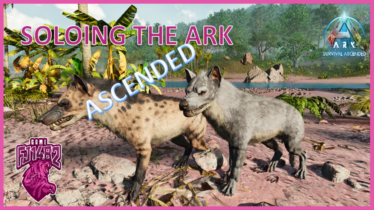 Taming Hyaenodon Soloing ARK Ascended Ep. 73