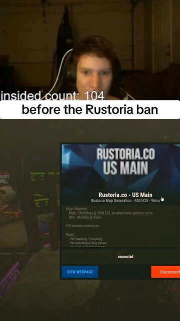 Life before the Rustoria ban