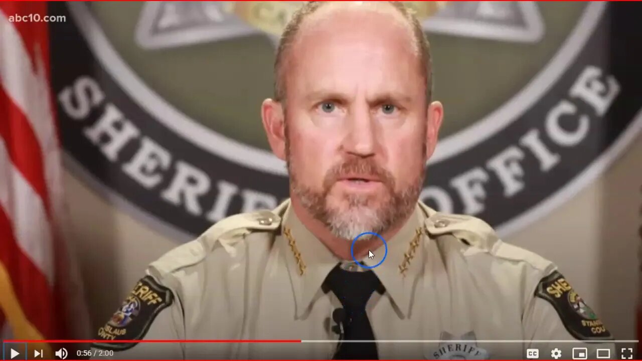 Stanislaus County sheriff Shoot 85 Year Old Man Protecting & Serving Him - Earning The Hate