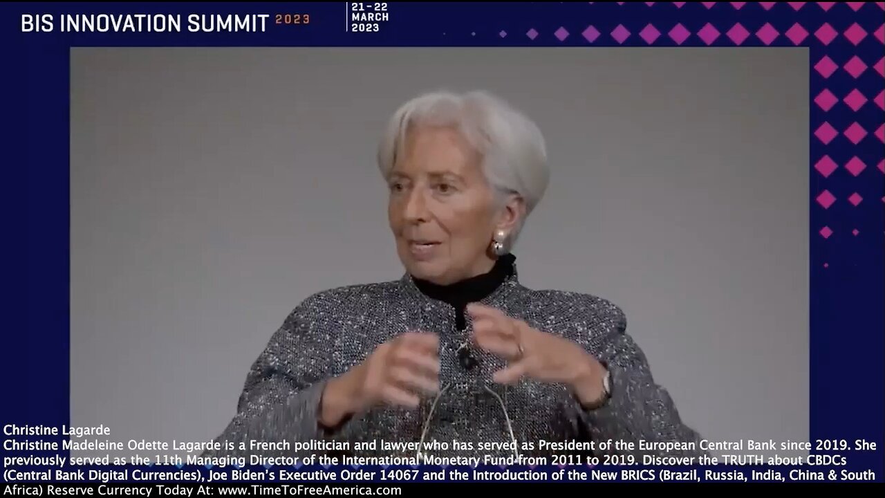 Central Bank Digital Currencies | "Is It Going to Be As Private As Cash? No." - Christine Madeleine Odette Lagarde (French politician and lawyer who has served as President of the European Central Bank since 2019)