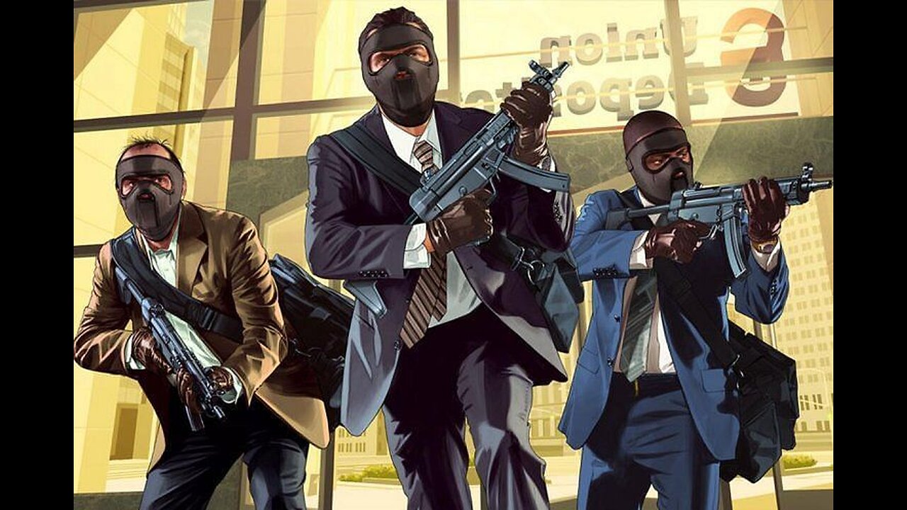 Robbing Banks as Superhero in GTA 5 RP..