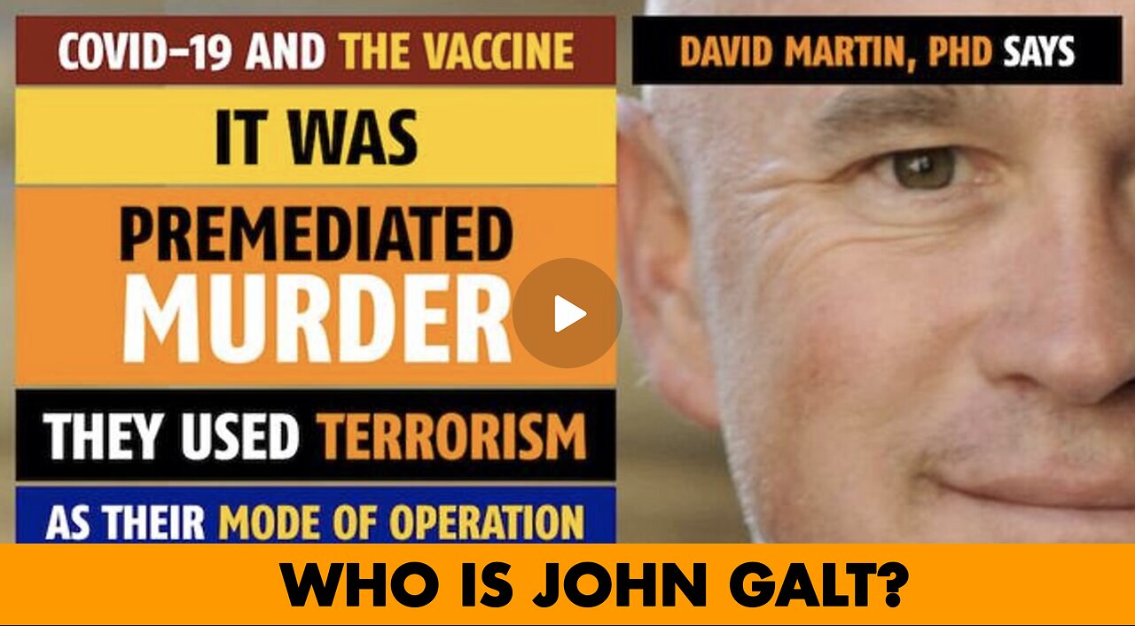 DR David Martin WEIGHS IN ON HOW RFK JR WILL IMPACT THE BIO-WEAPON AND BIG PHARMA. SGANON, JGANON