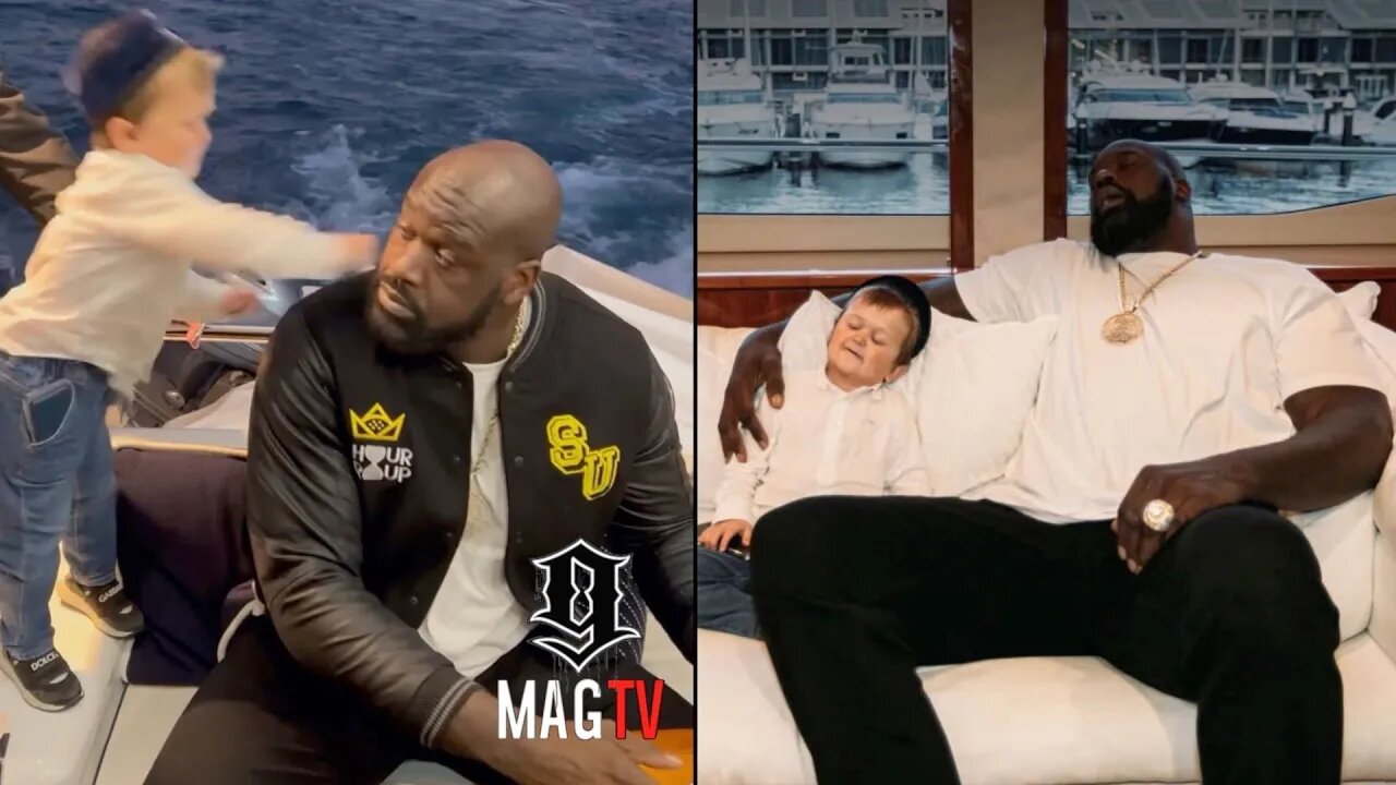 Shaq Invades Australia & Befriends Hasbullah! 😅