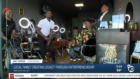 Barbershop Talk with Temple: Family going from Black-owned business to Black-owned empire