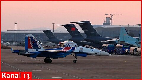 Russian Su-57 jet and Russian Knights Aerobatic Team ready for Zhuhai Airshow