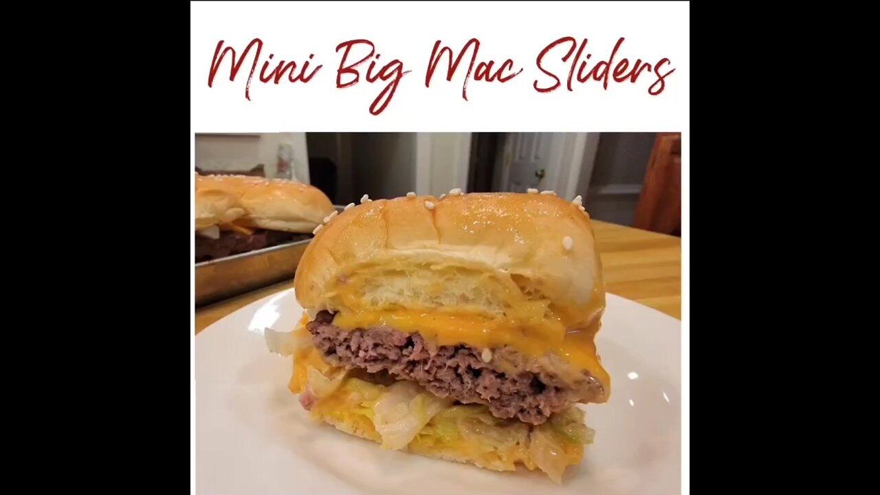 Mini Big Mac Slider Recipe