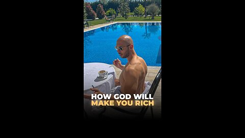 how God will make you rich..