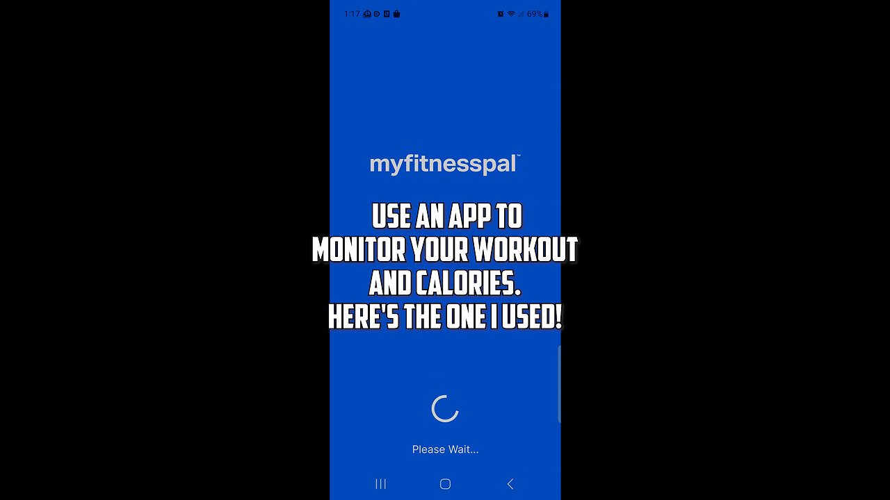 Use an app to monitor your workouts and calories. Here's the one I used!