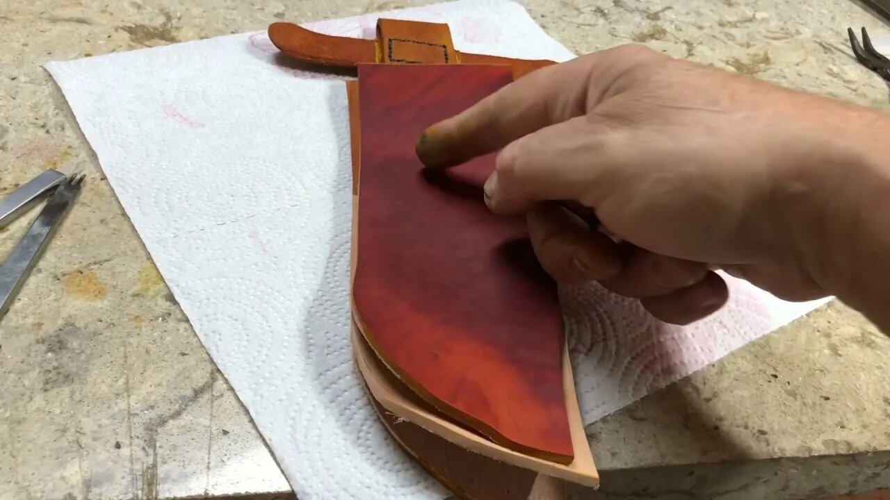 Made my first two piece sheath
